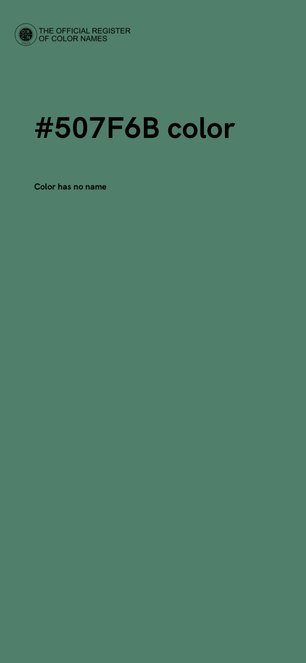 #507F6B color image