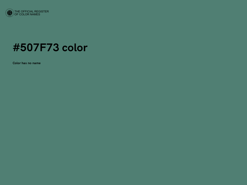 #507F73 color image