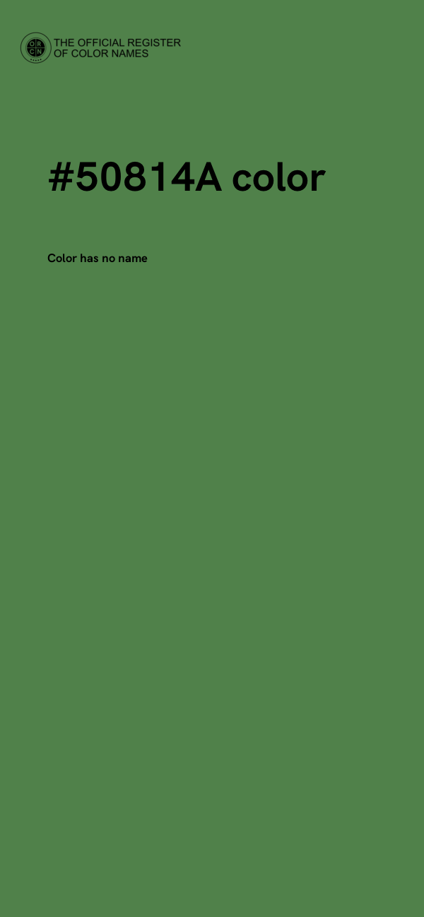 #50814A color image