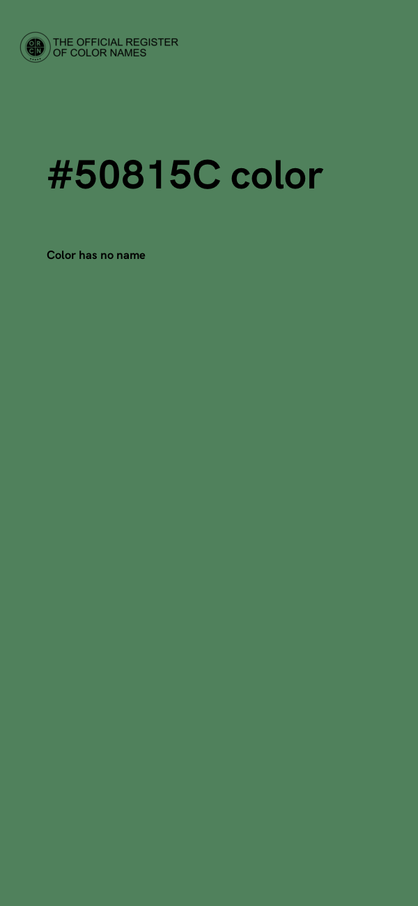 #50815C color image