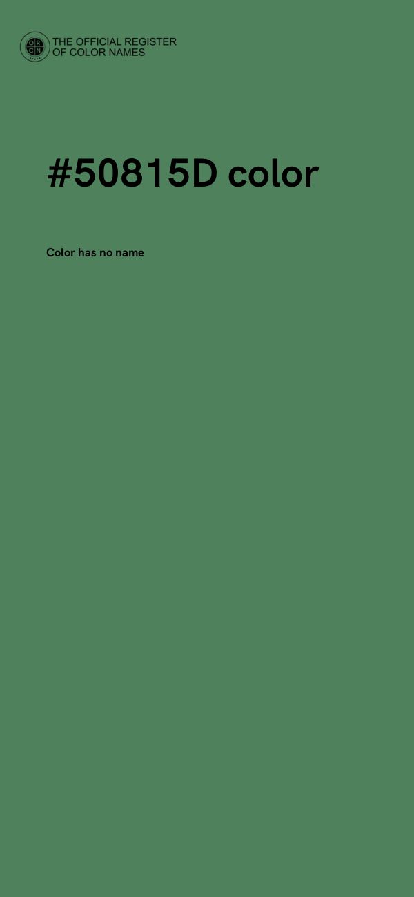 #50815D color image