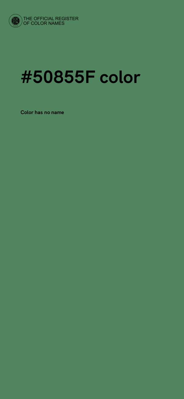 #50855F color image