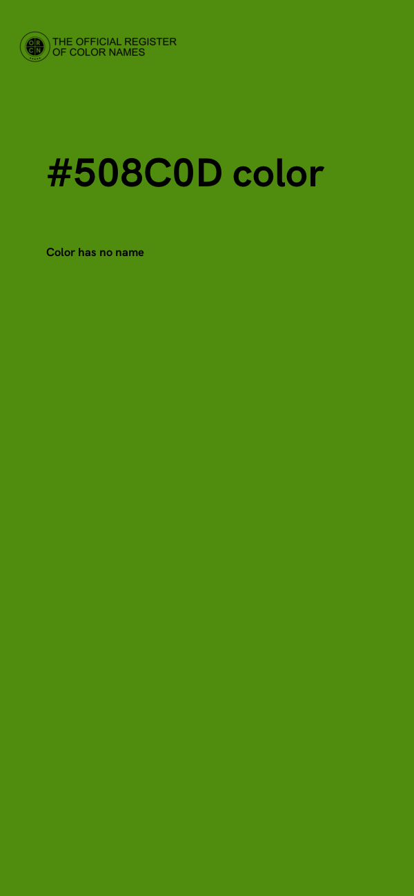 #508C0D color image