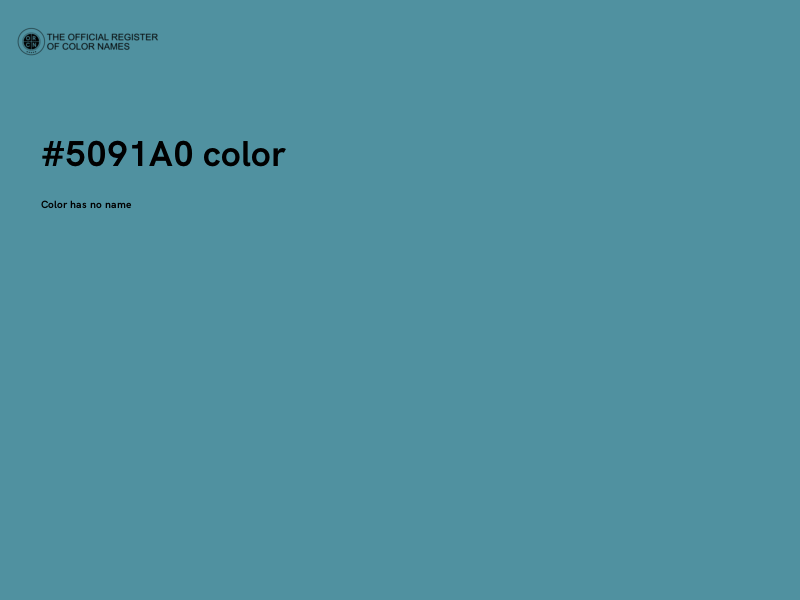 #5091A0 color image