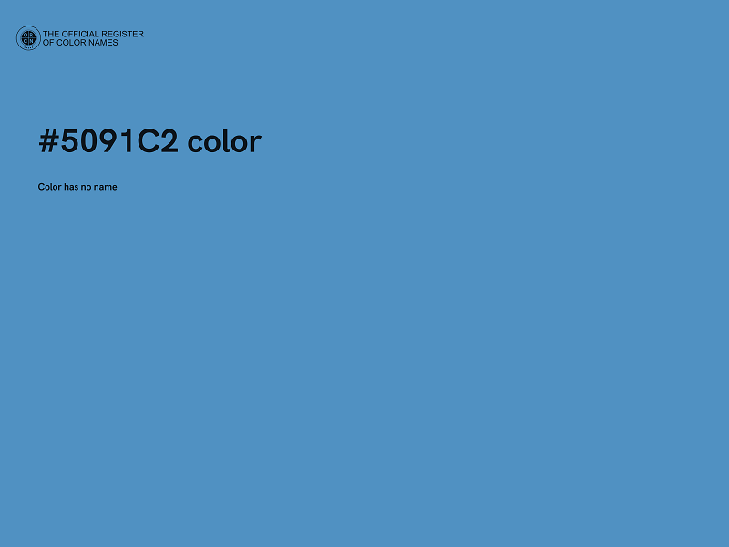 #5091C2 color image
