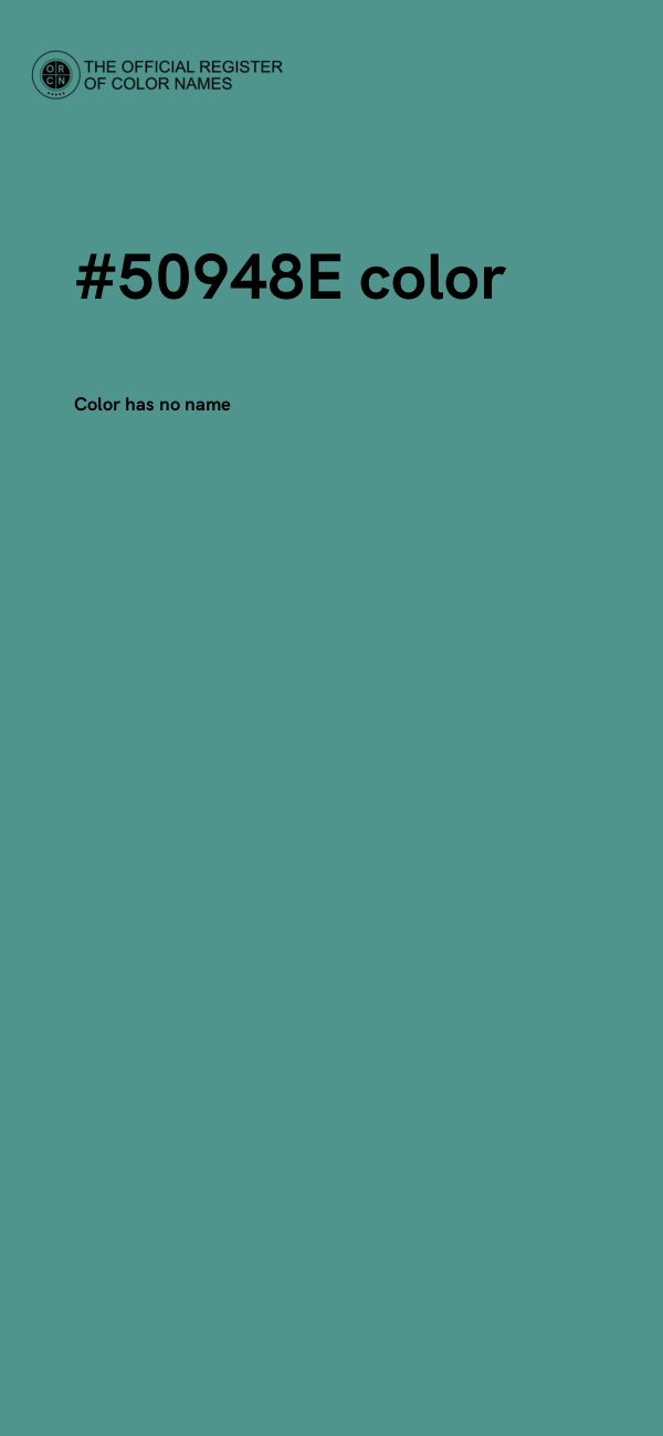 #50948E color image