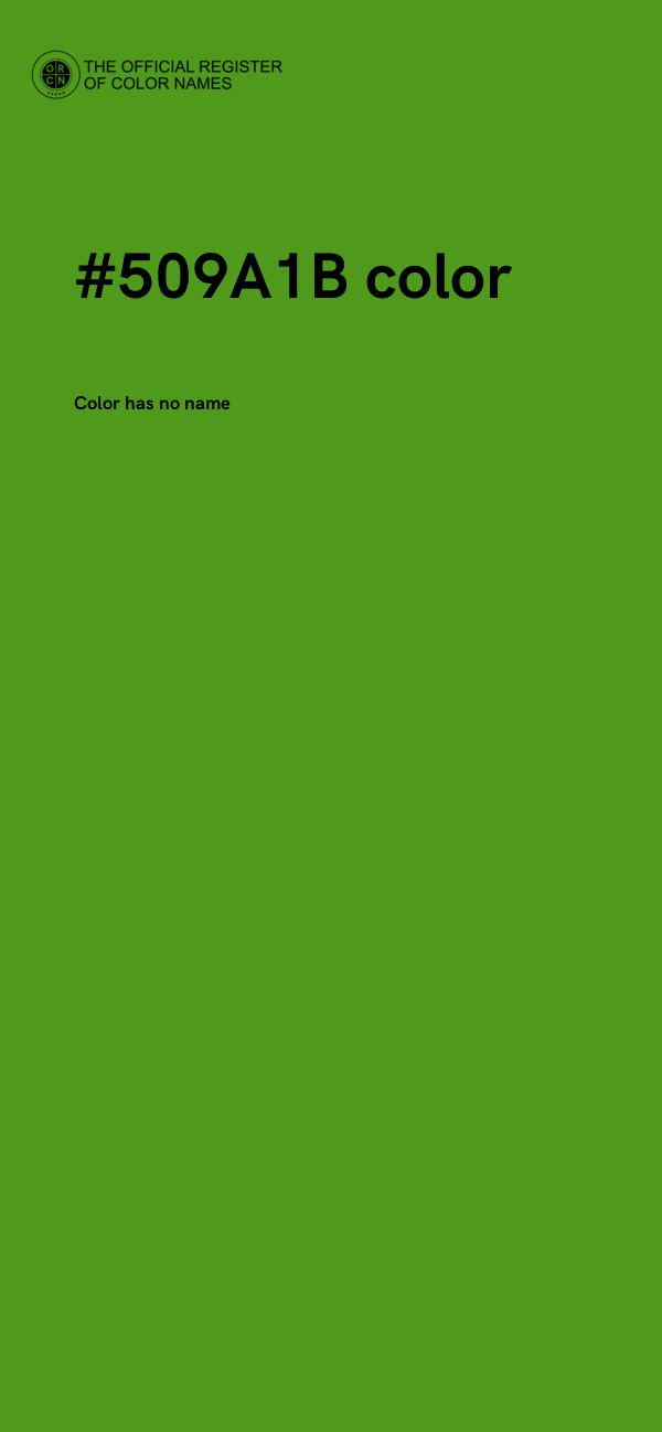#509A1B color image