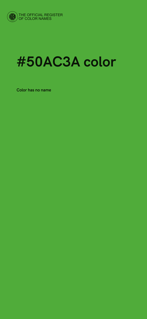 #50AC3A color image