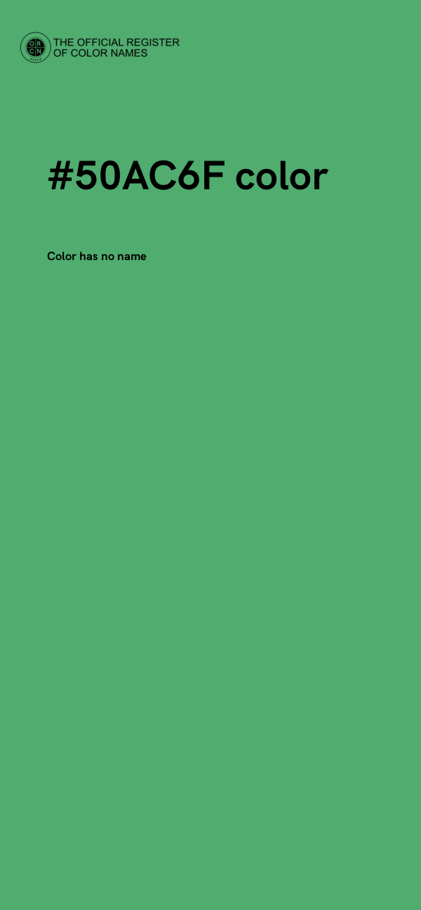 #50AC6F color image