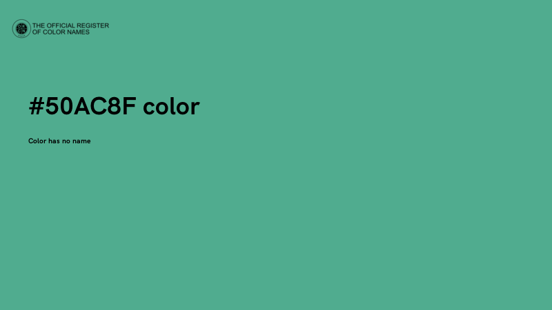#50AC8F color image
