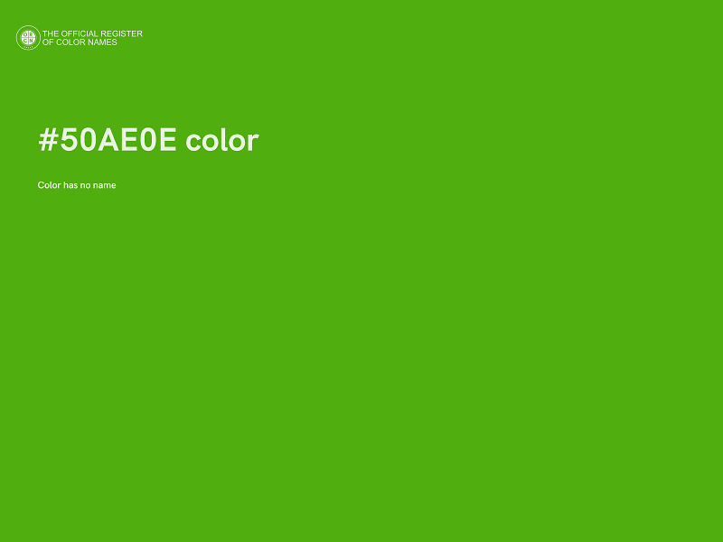 #50AE0E color image