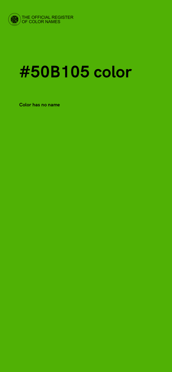 #50B105 color image