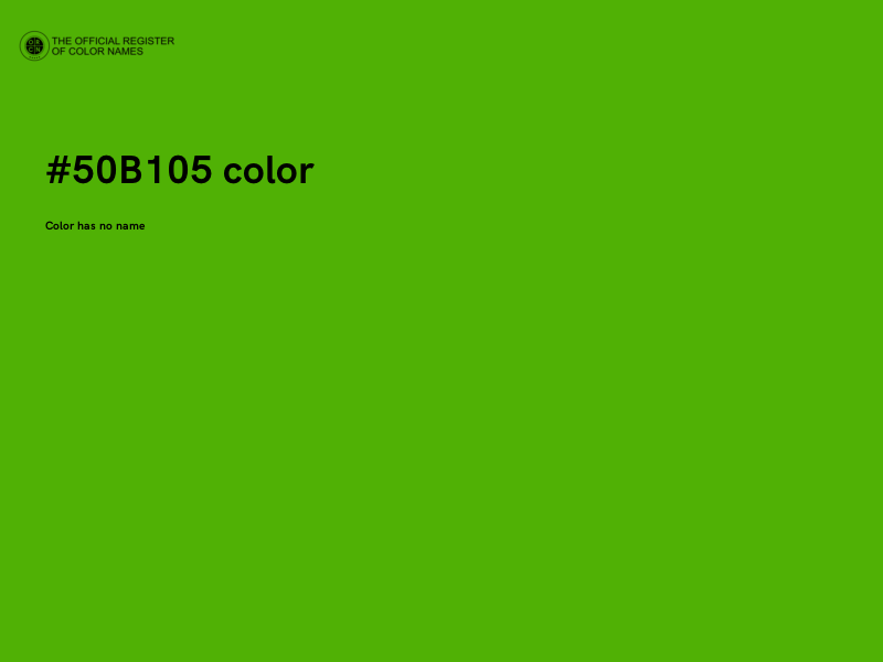 #50B105 color image