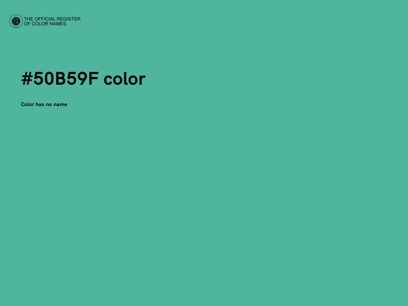 #50B59F color image