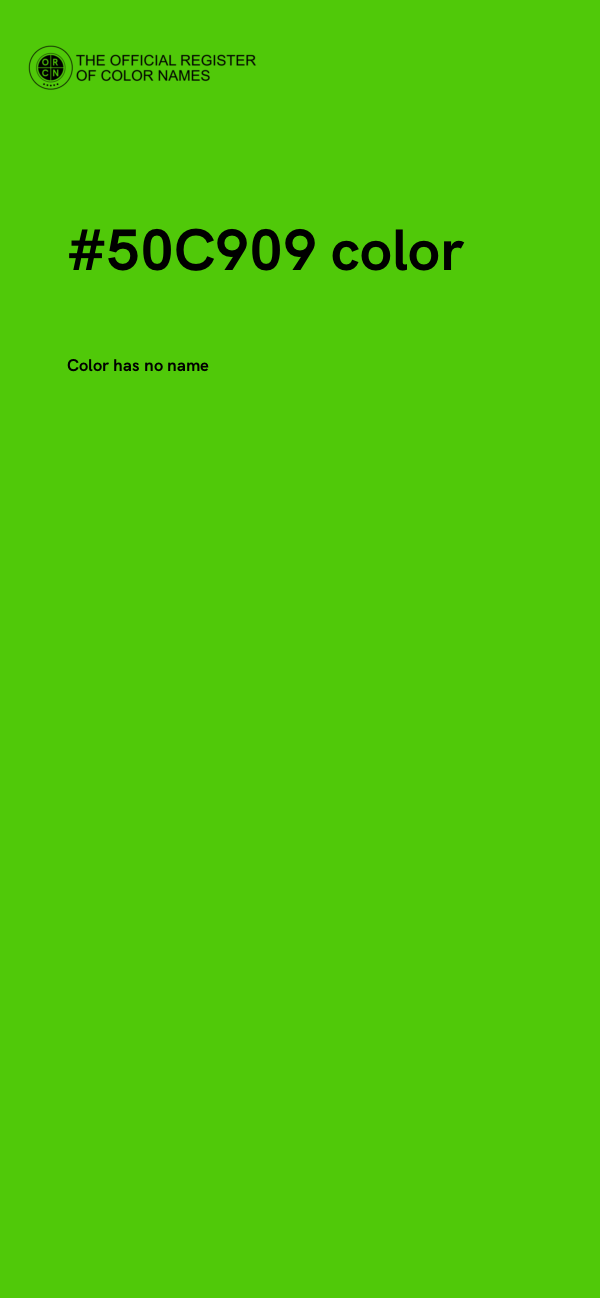 #50C909 color image