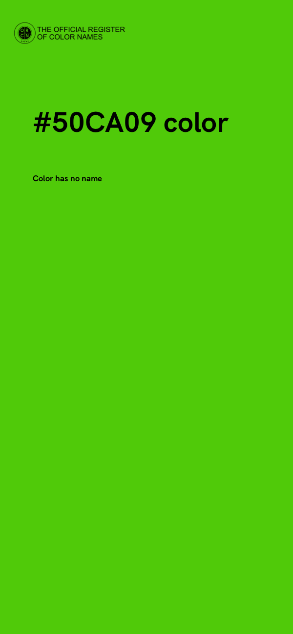 #50CA09 color image