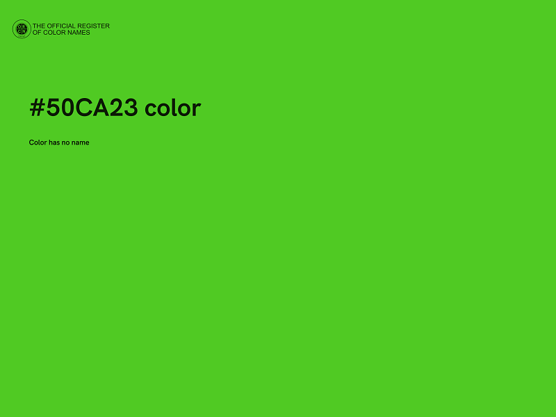 #50CA23 color image