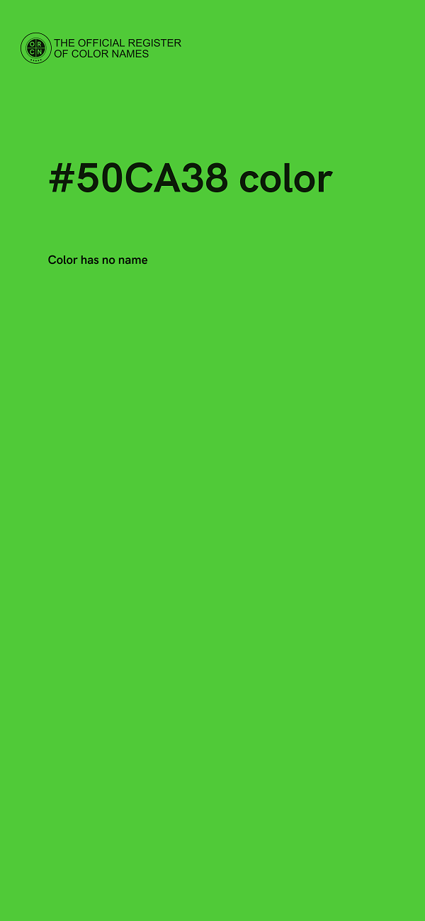 #50CA38 color image
