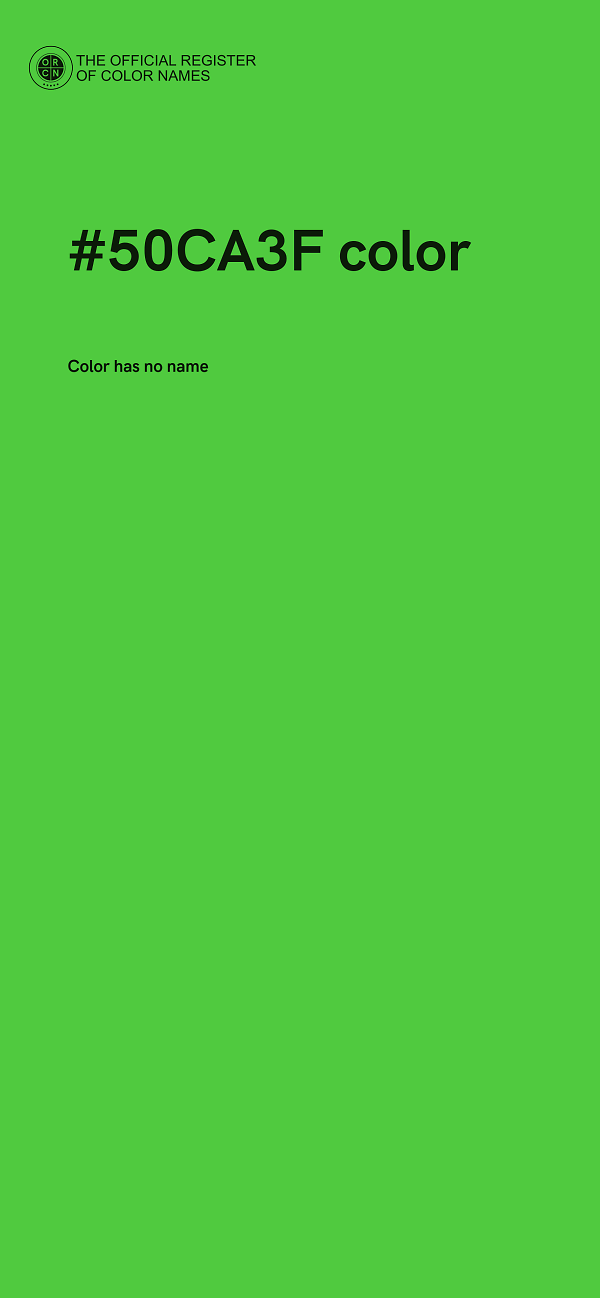 #50CA3F color image