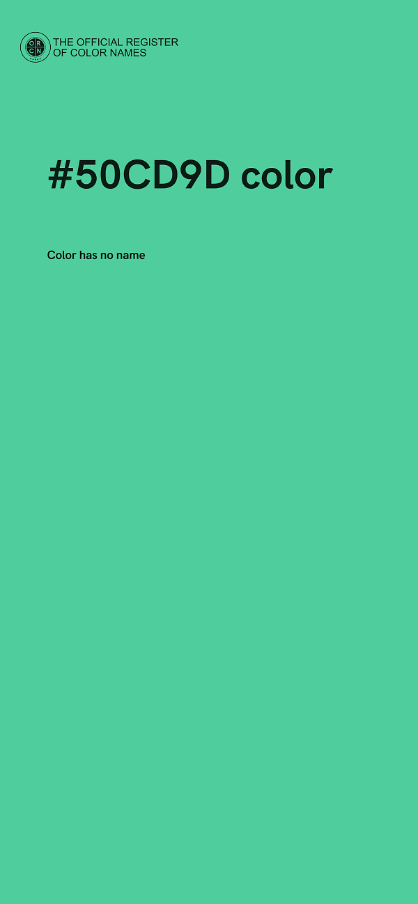 #50CD9D color image