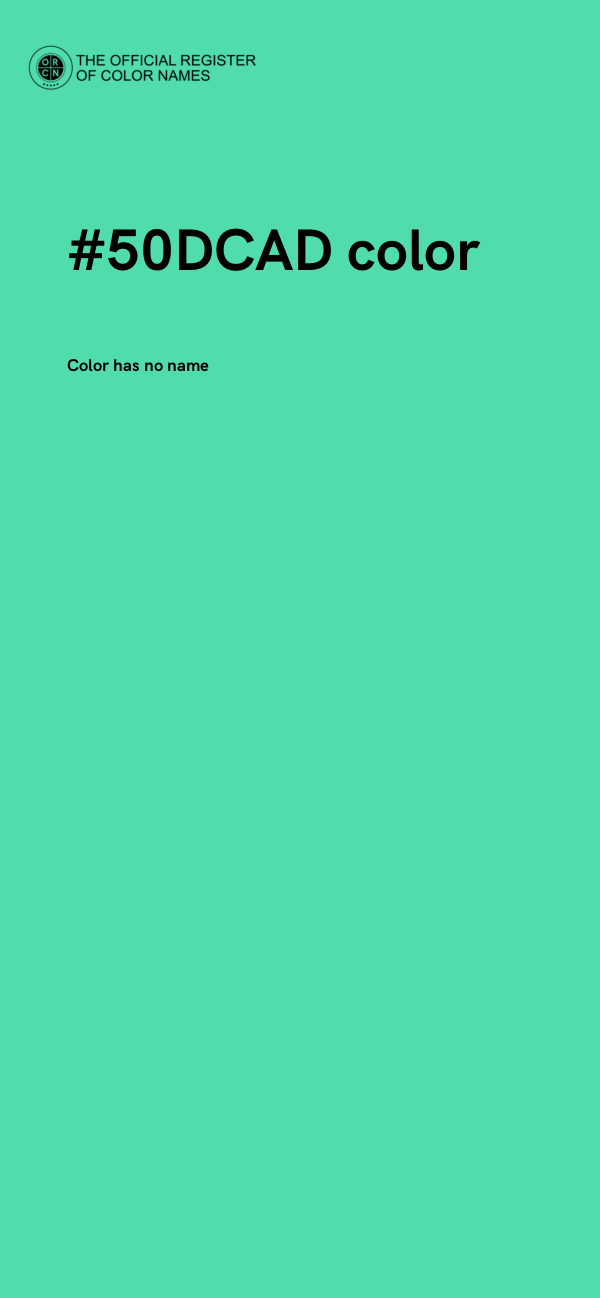 #50DCAD color image