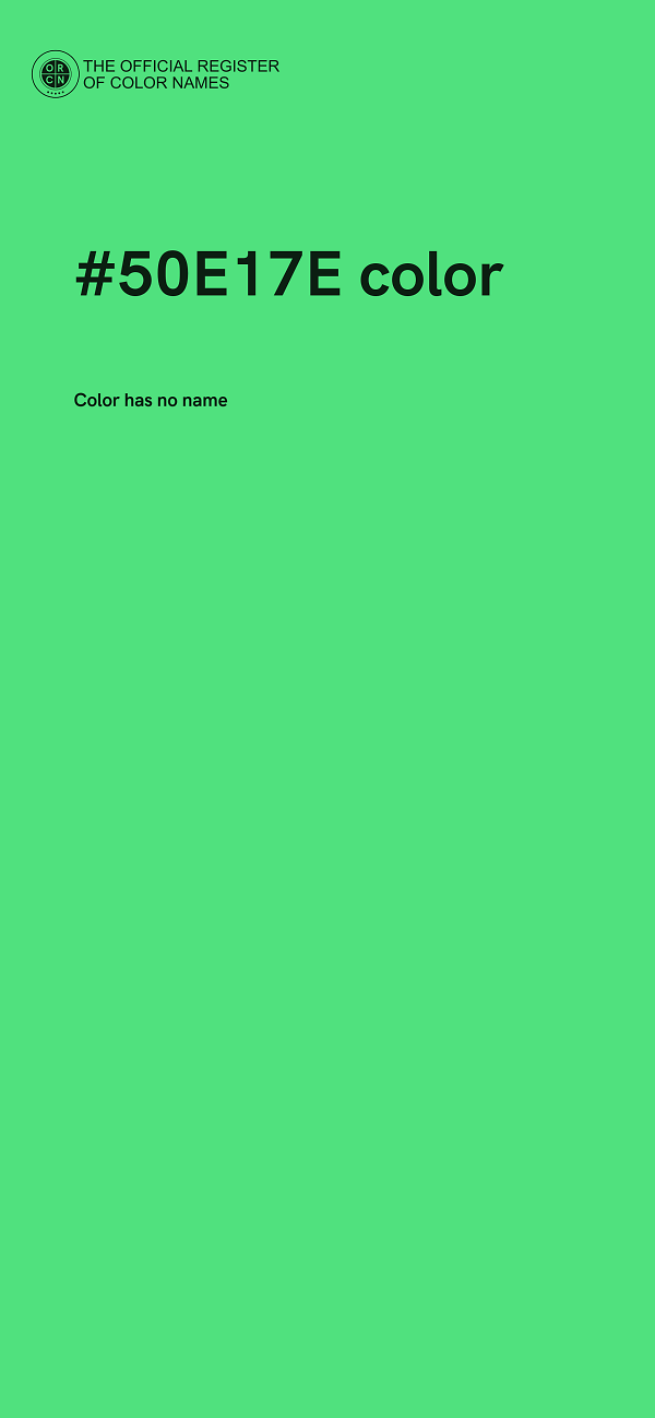 #50E17E color image