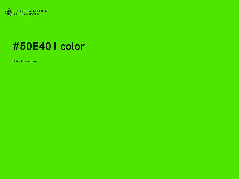 #50E401 color image