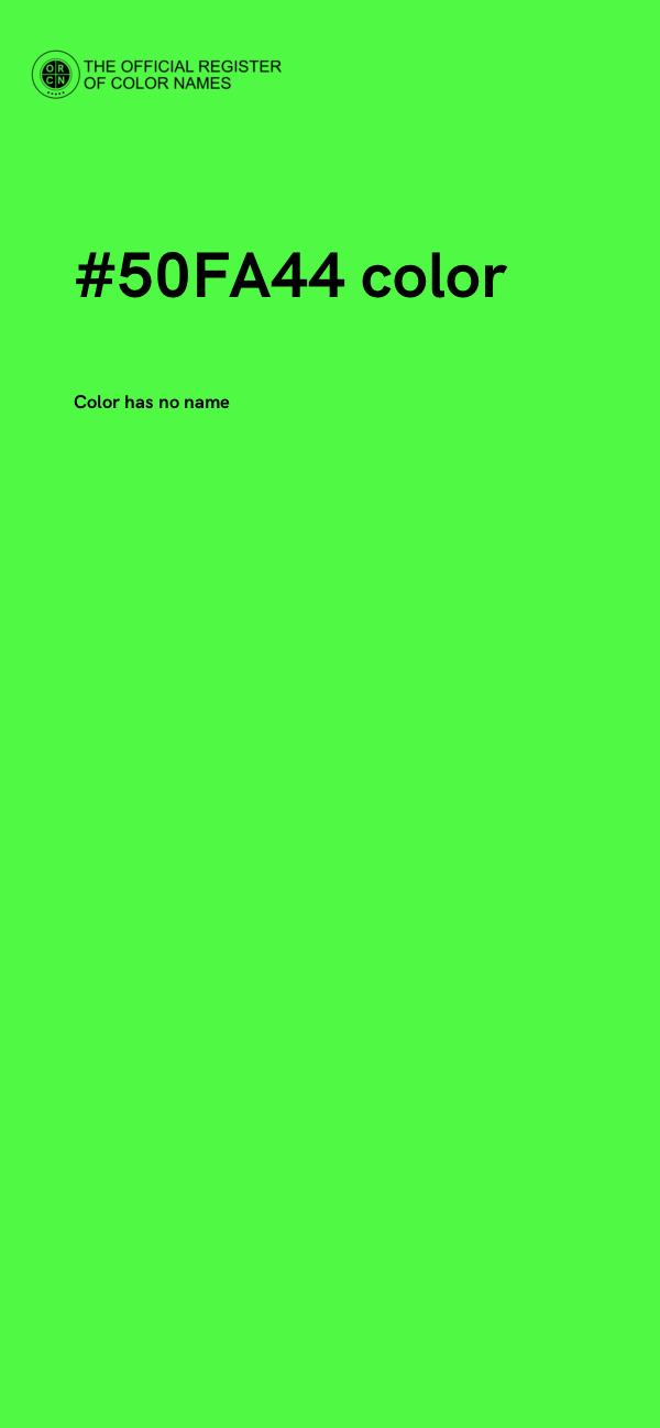 #50FA44 color image
