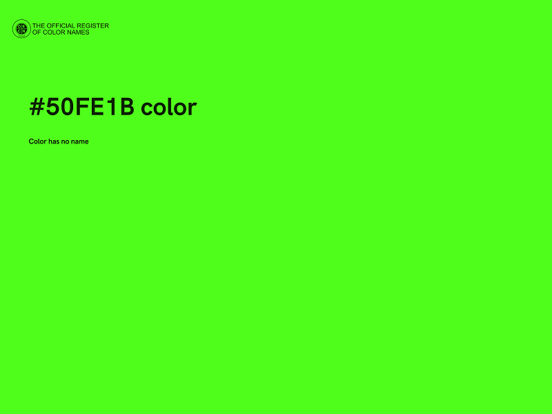 #50FE1B color image