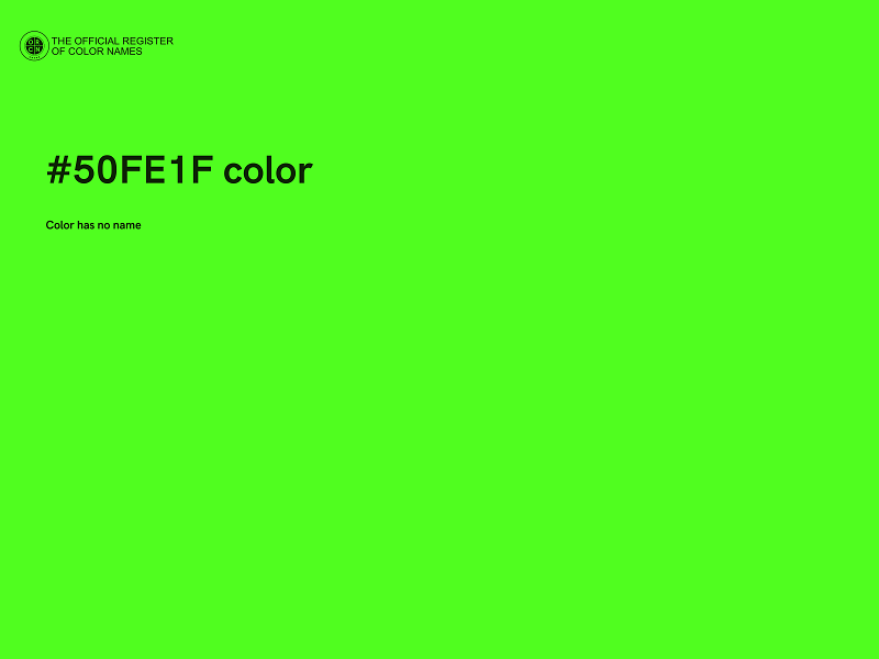 #50FE1F color image