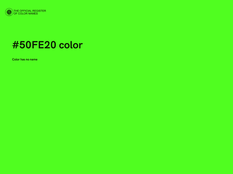 #50FE20 color image