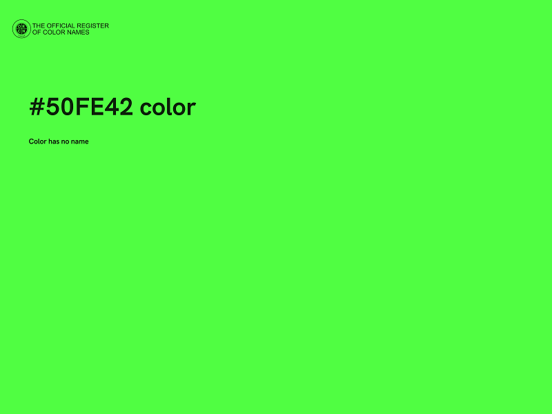 #50FE42 color image