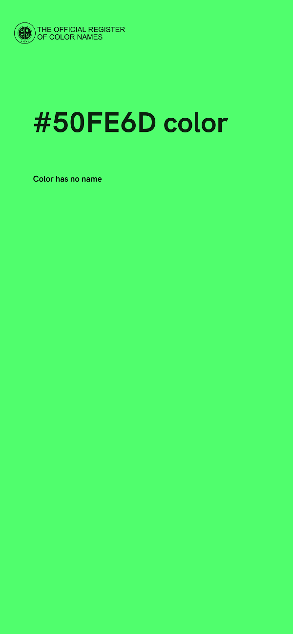 #50FE6D color image