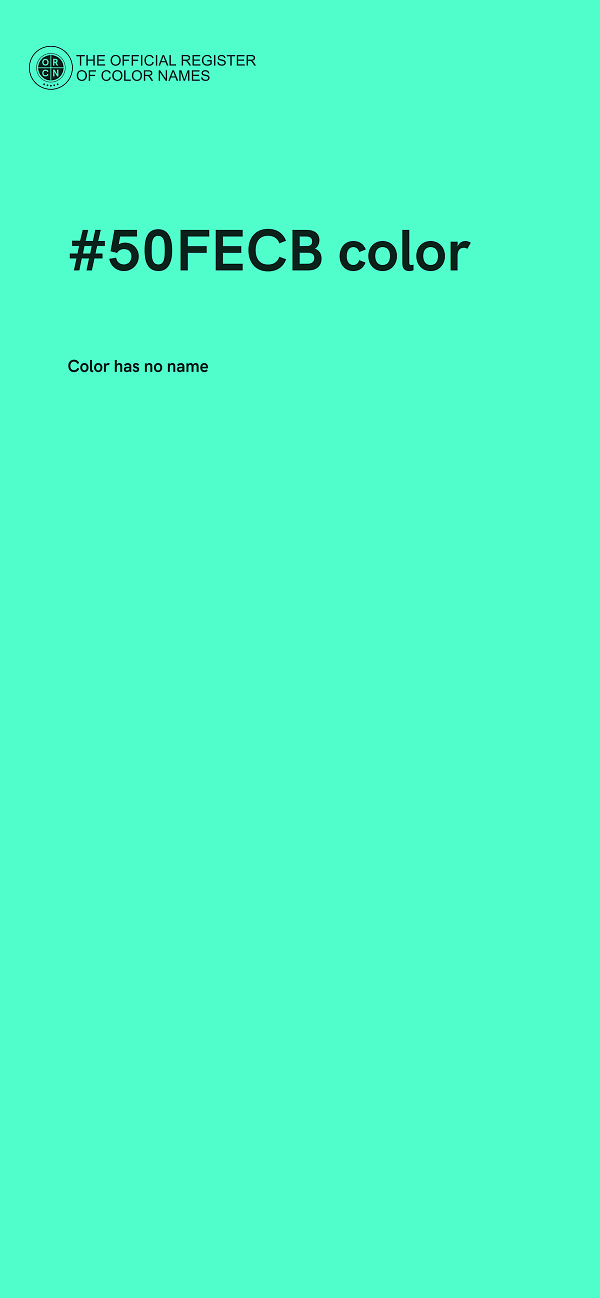 #50FECB color image