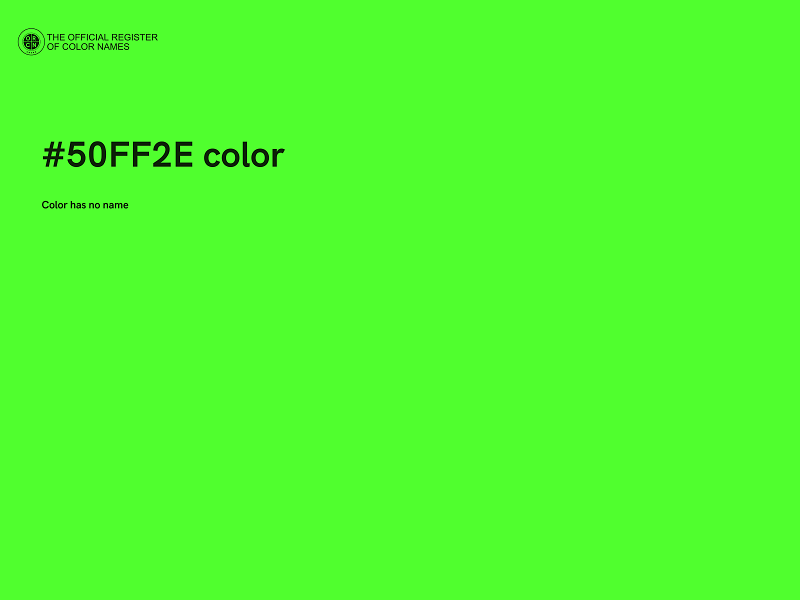 #50FF2E color image