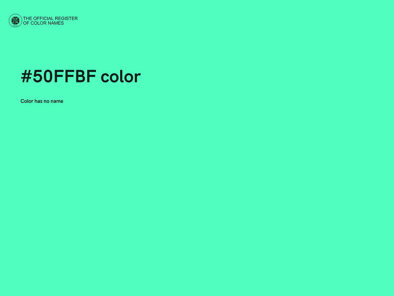 #50FFBF color image