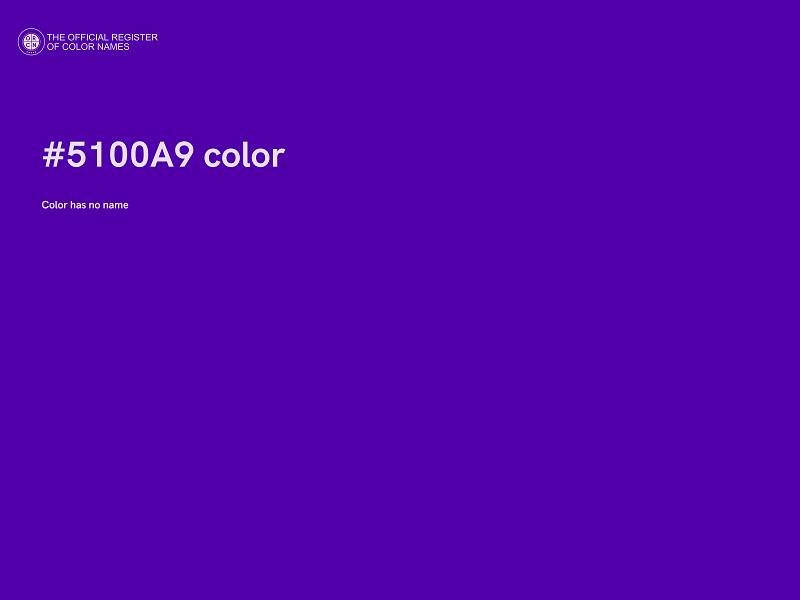 #5100A9 color image