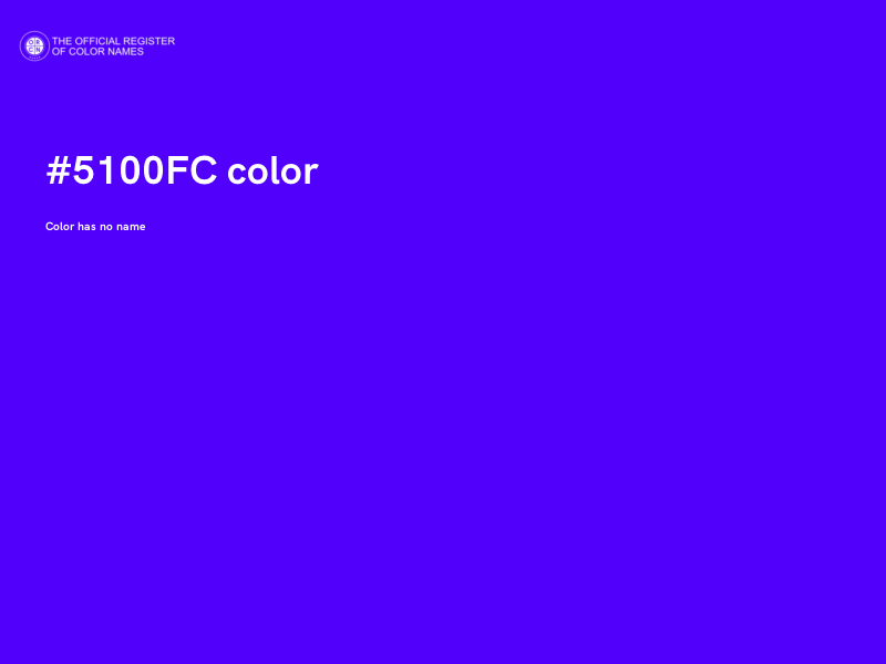 #5100FC color image