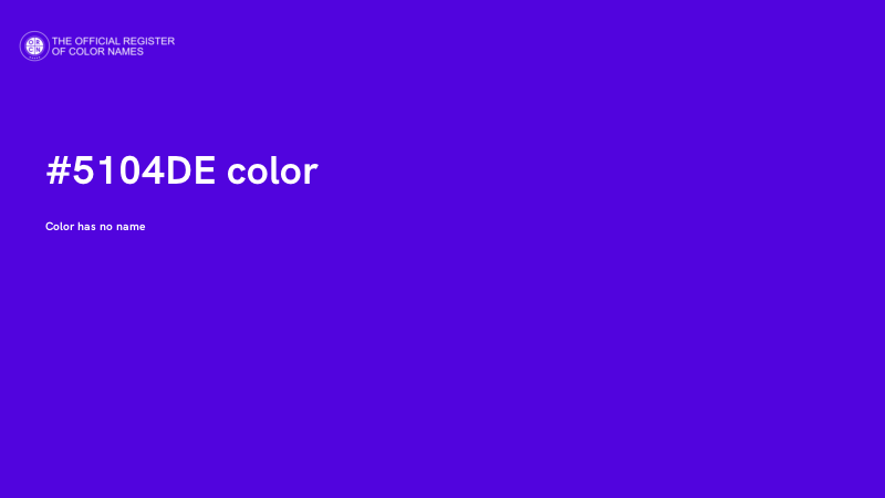 #5104DE color image