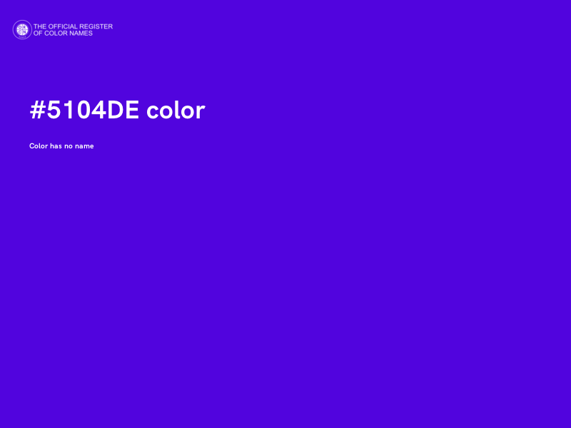 #5104DE color image