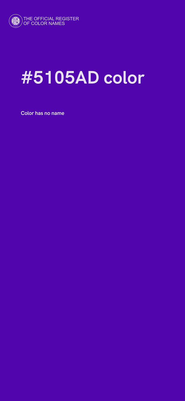 #5105AD color image