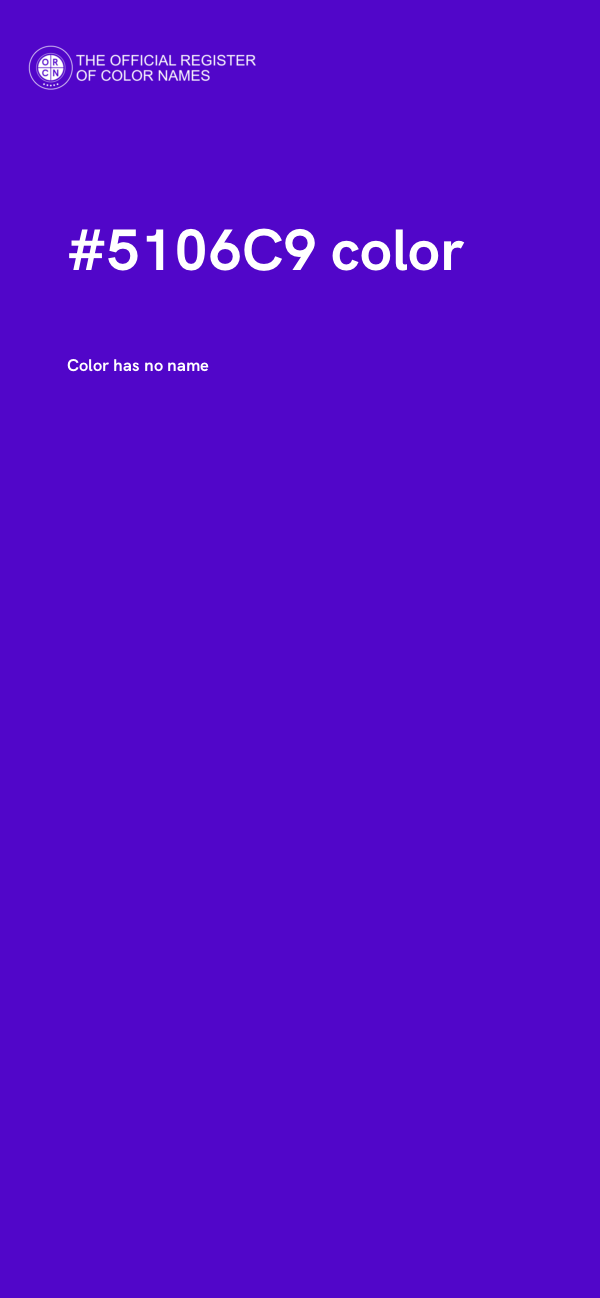 #5106C9 color image