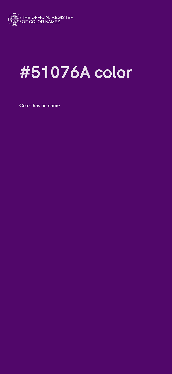 #51076A color image