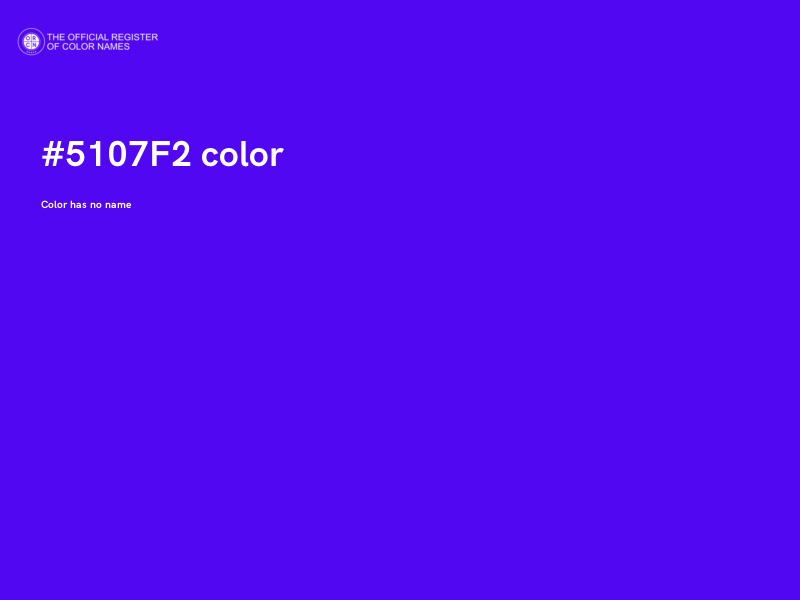 #5107F2 color image