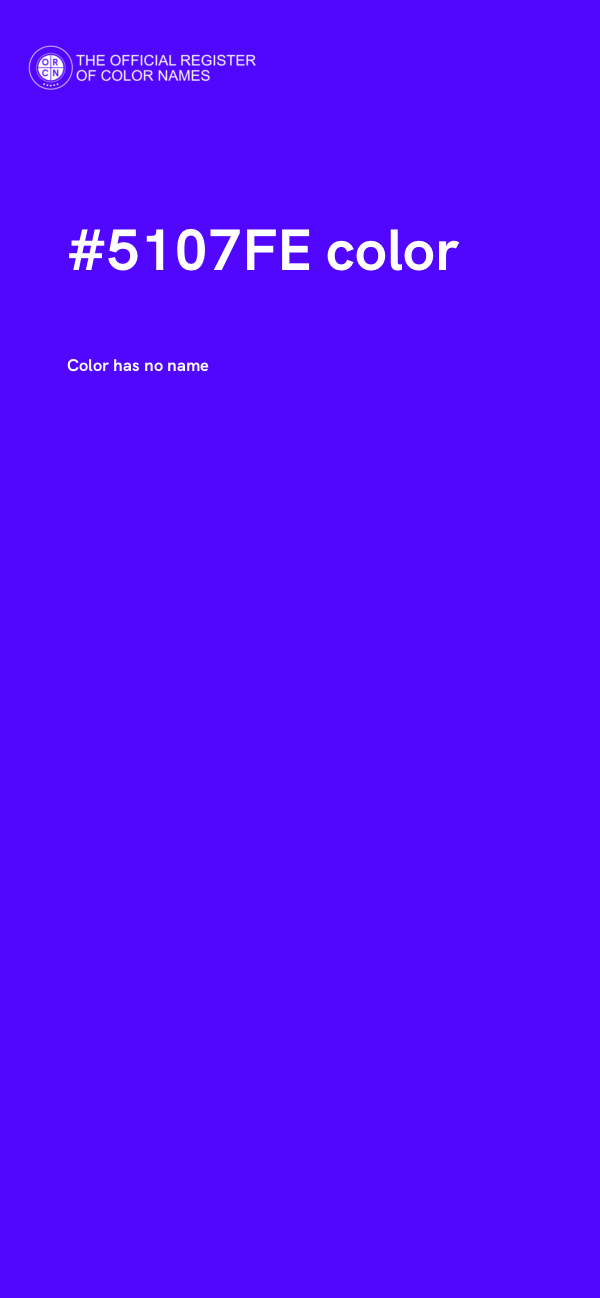 #5107FE color image