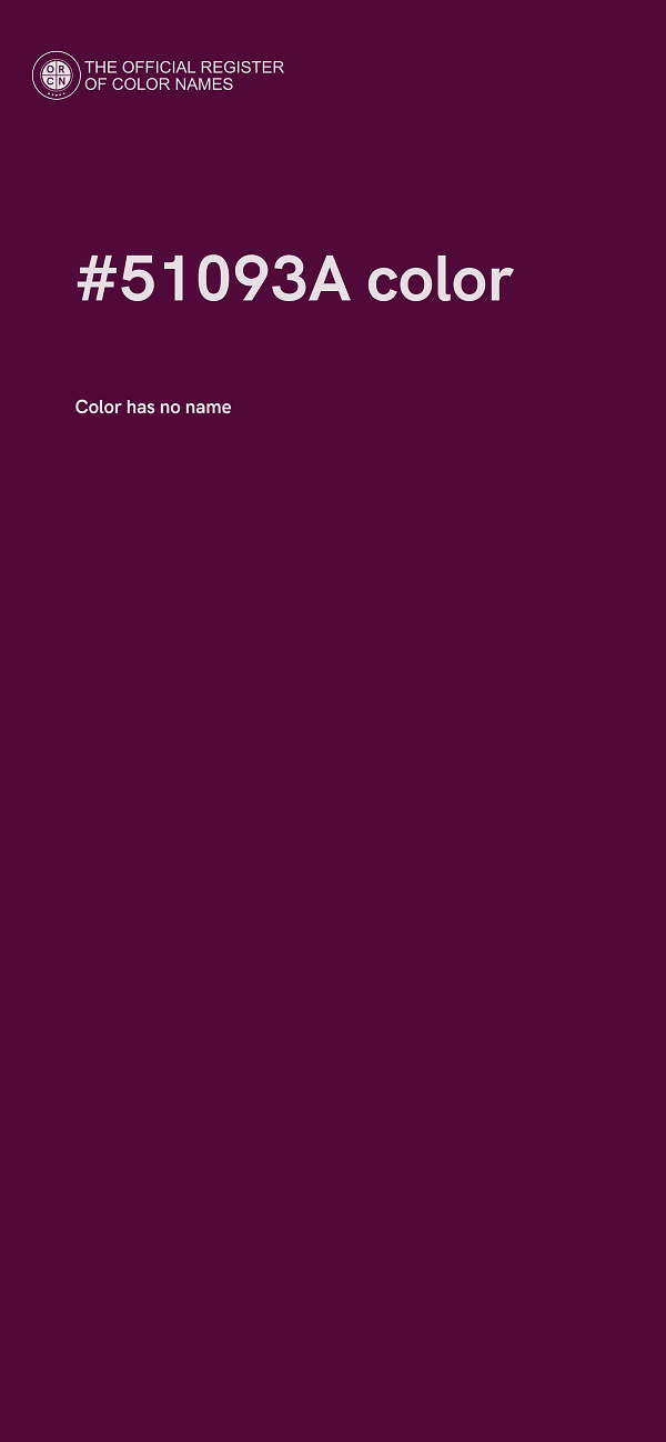 #51093A color image
