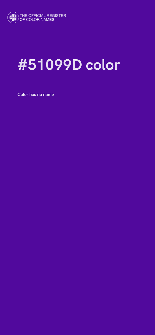 #51099D color image