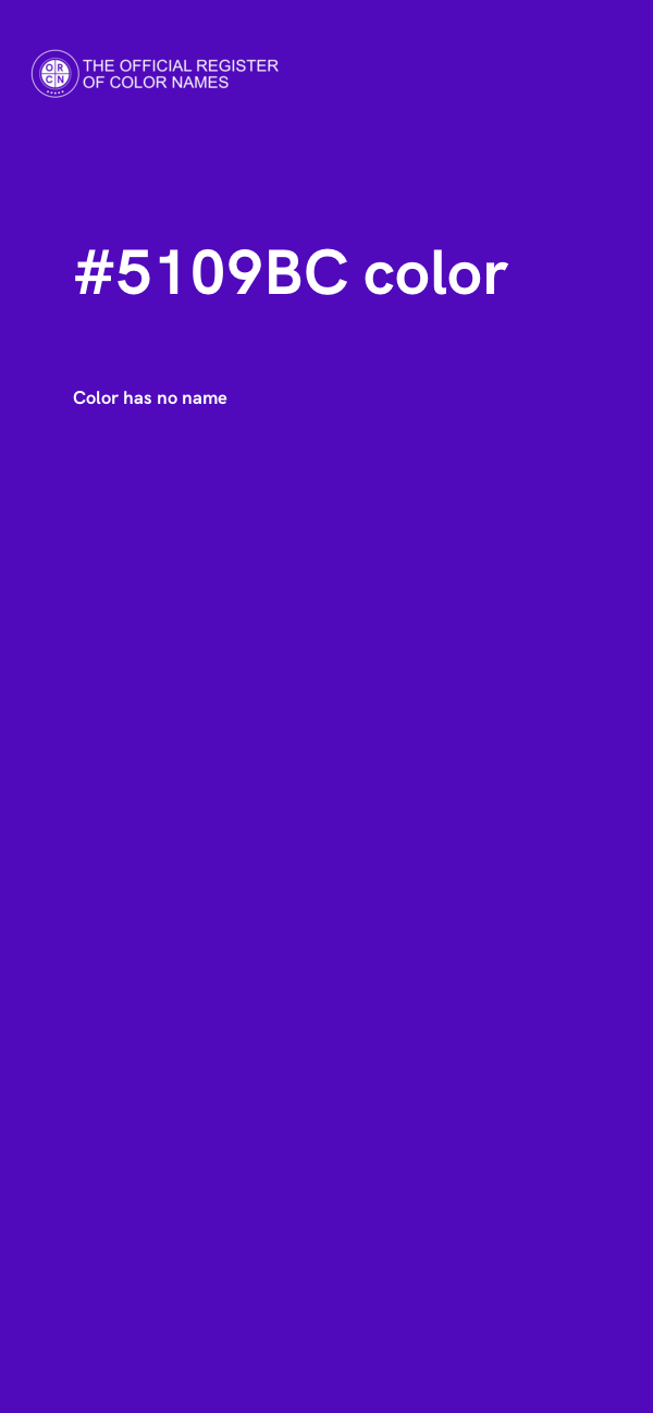 #5109BC color image