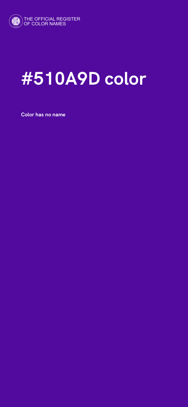 #510A9D color image