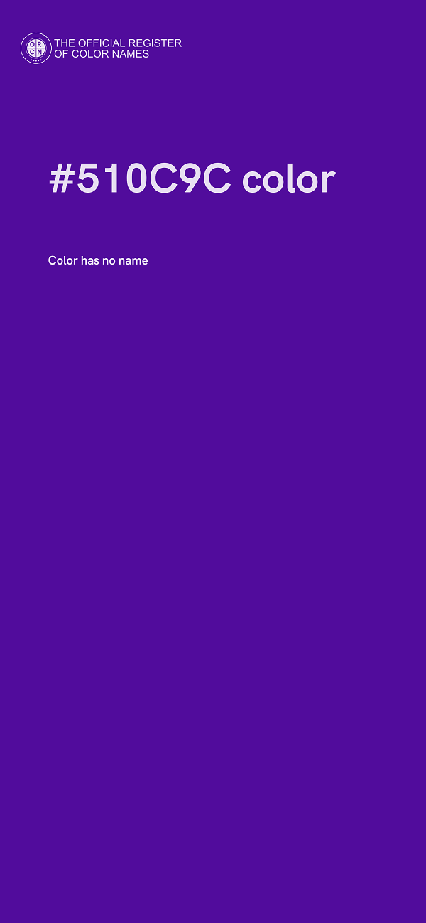#510C9C color image